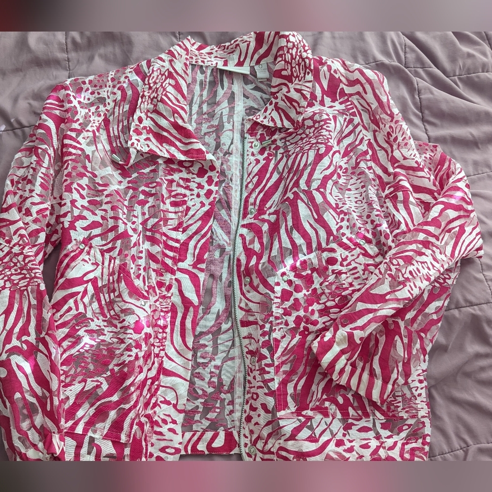 Chicos pink jacket